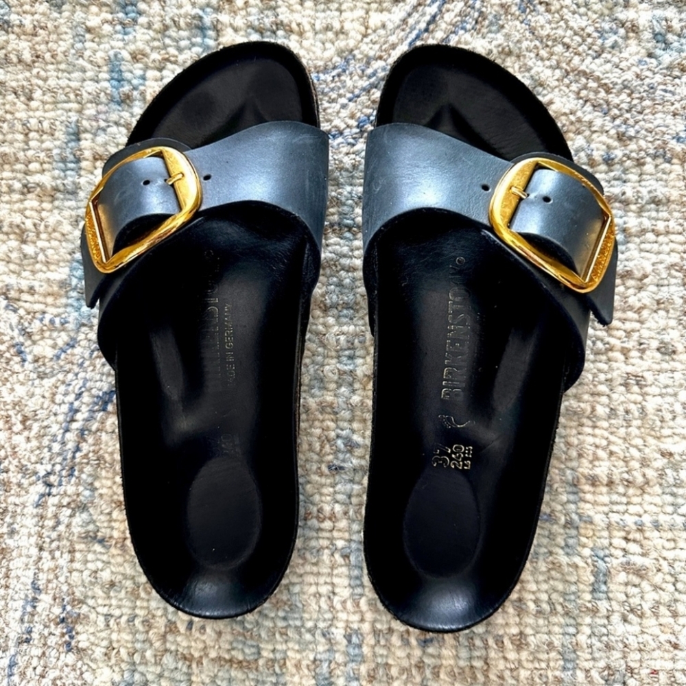 Birkenstocks Madrid Big Buckle 37 / 7